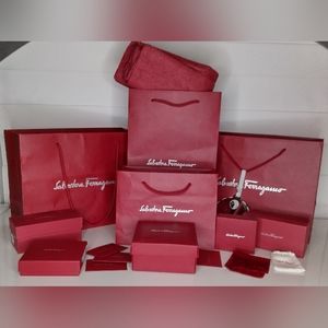 Salvatore Ferragamo gift bags & boxes